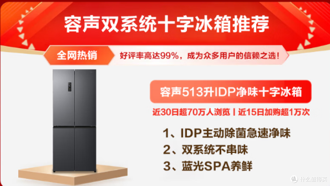 2025年双11冰箱最全选购攻略,海信/容声/美的/海尔/松下/西门子