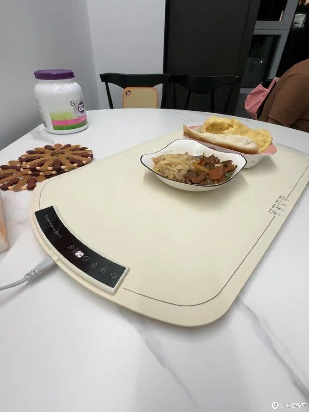 帕德弗柔性加热暖菜板,彻底治好了我家的“吃饭拖延症”!