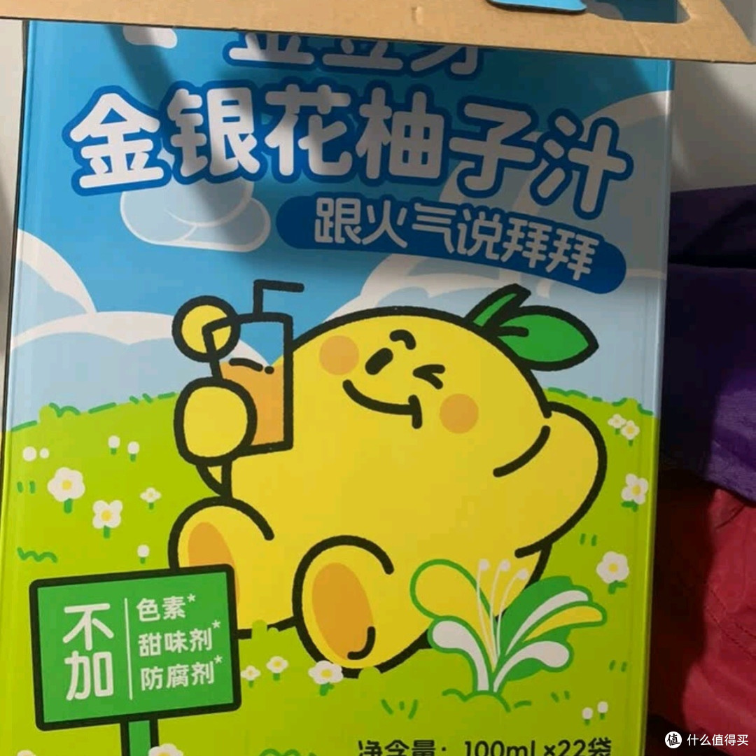 孩子爱喝的天然果汁,金豆芽金银花柚子汁