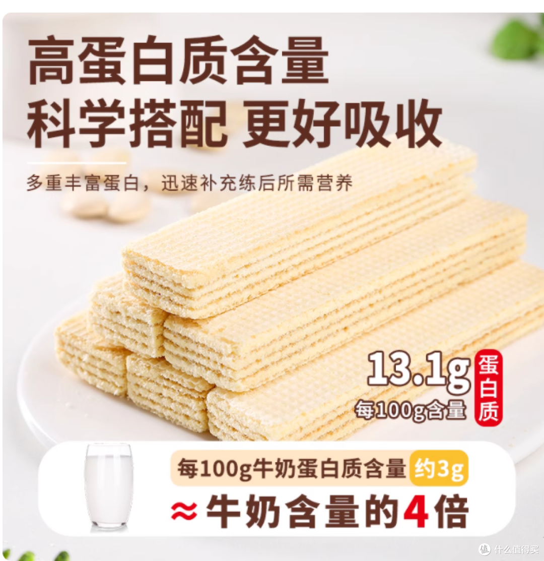 减脂期狂喜!这威化蛋白棒让我戒掉奶茶面包✨