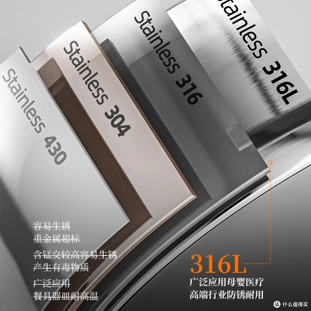 爱仕达316L不锈钢奶锅,安全耐用