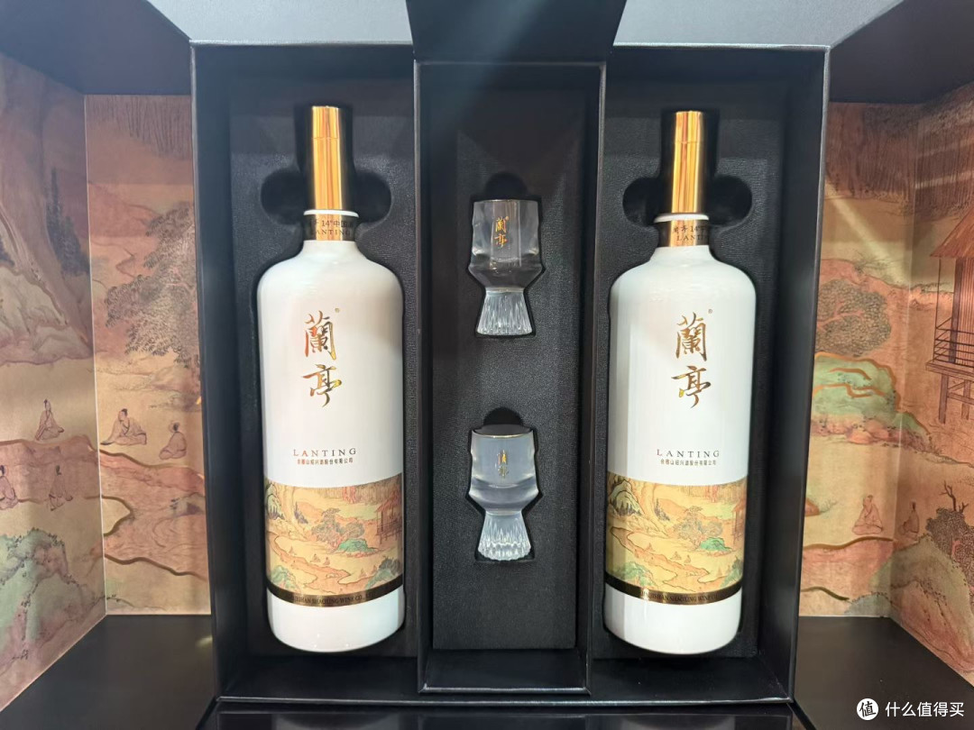 曲水流觞入盒来，兰亭14°中国酒礼盒的雅集之美_黄酒养生酒_什么值得买