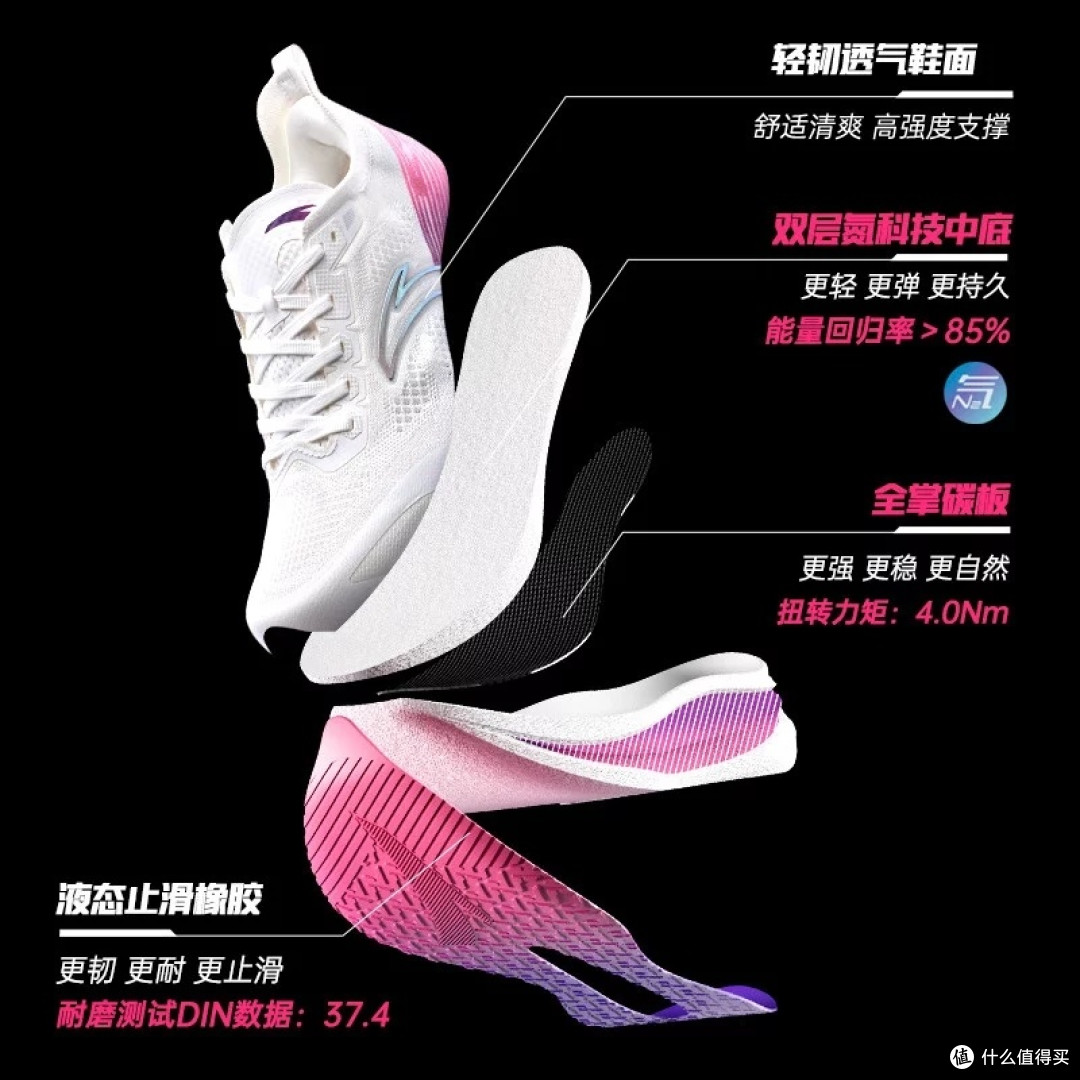 马拉松训练鞋:安踏马力综合评测