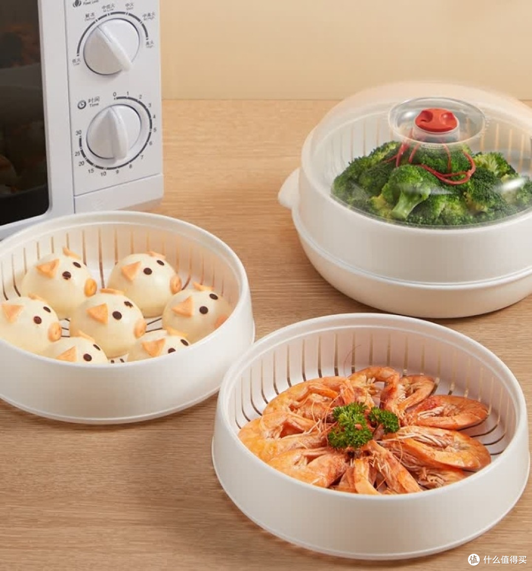 炊大皇微波炉蒸笼，解锁健康便捷新食代