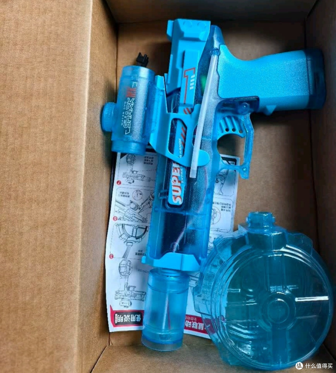夏日水仗神器:火光冰鼠电动水枪
