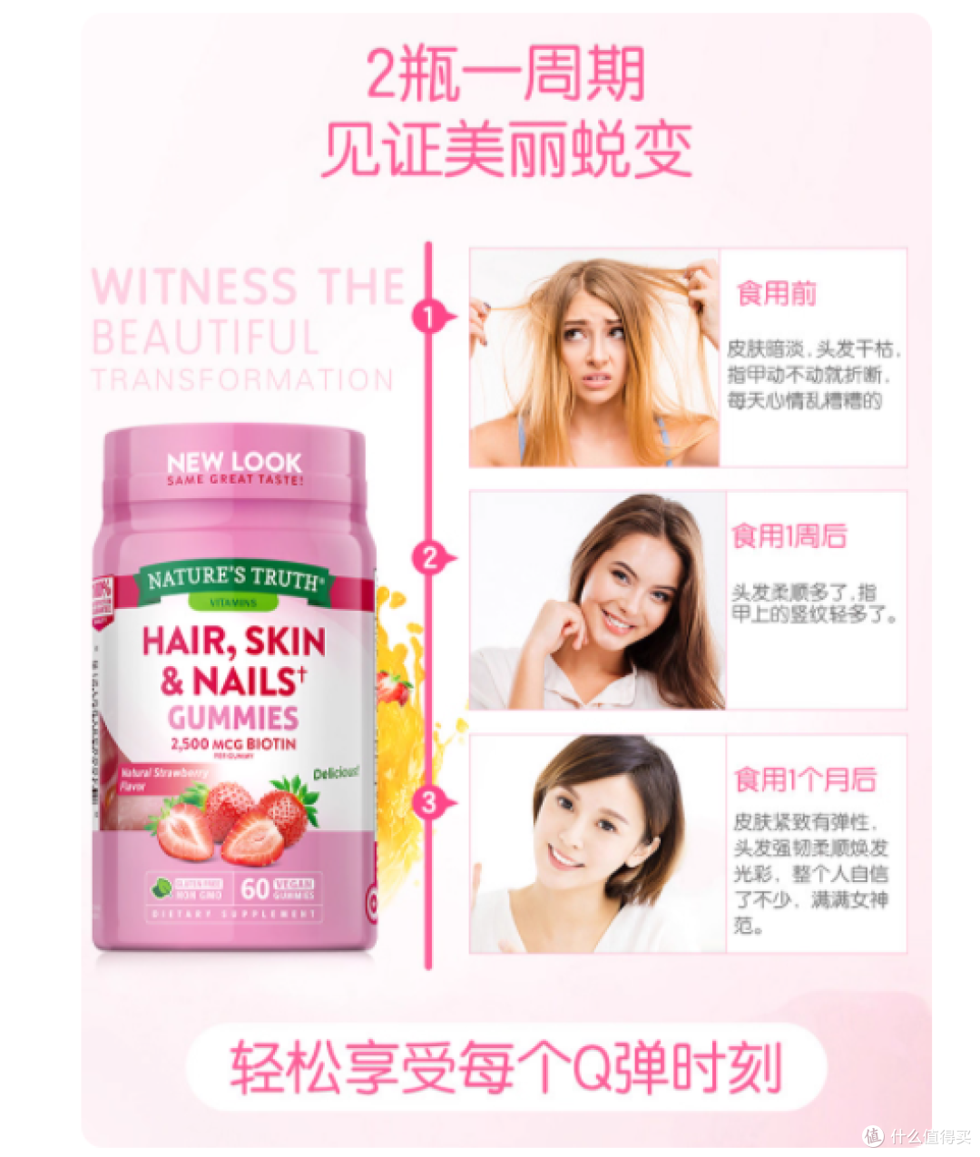 雀巢背书的美容软糖！吃空 3 瓶后发缝、指甲、肤色全逆袭✨
