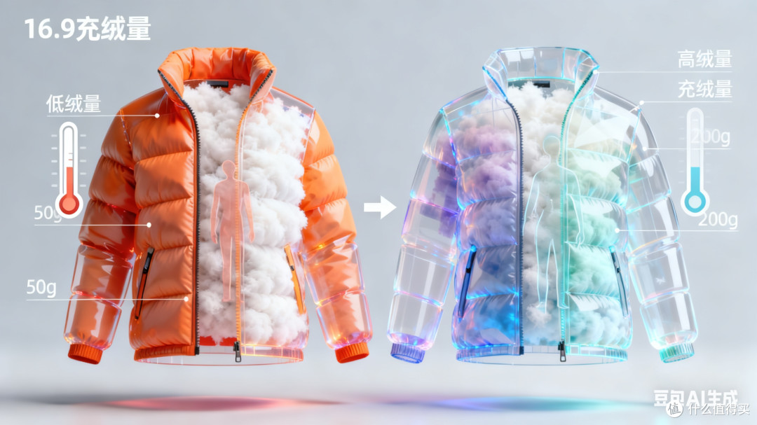 羽绒服的充绒量和蓬松度哪个更重要?