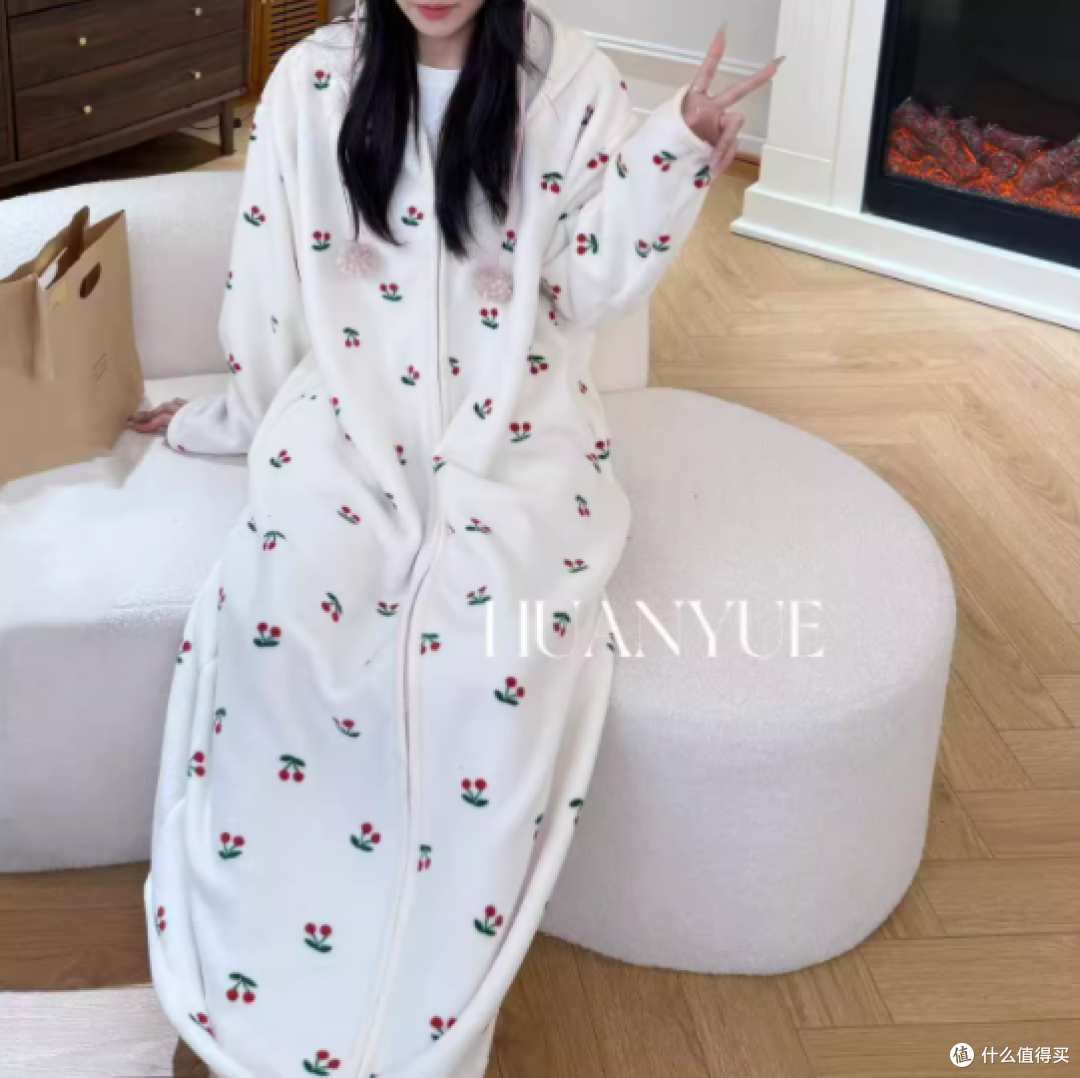 大码姐妹过冬刚需！韩系米粒绒条纹裤，暖到贴腿还能外穿