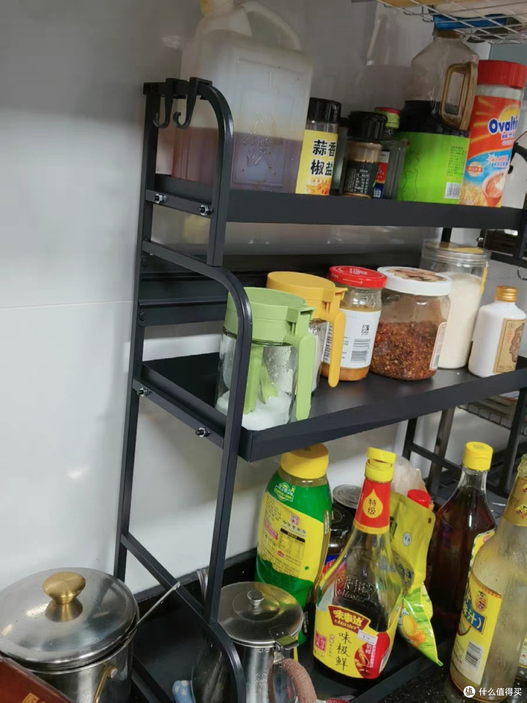 佳帮手置物架让厨房更整洁