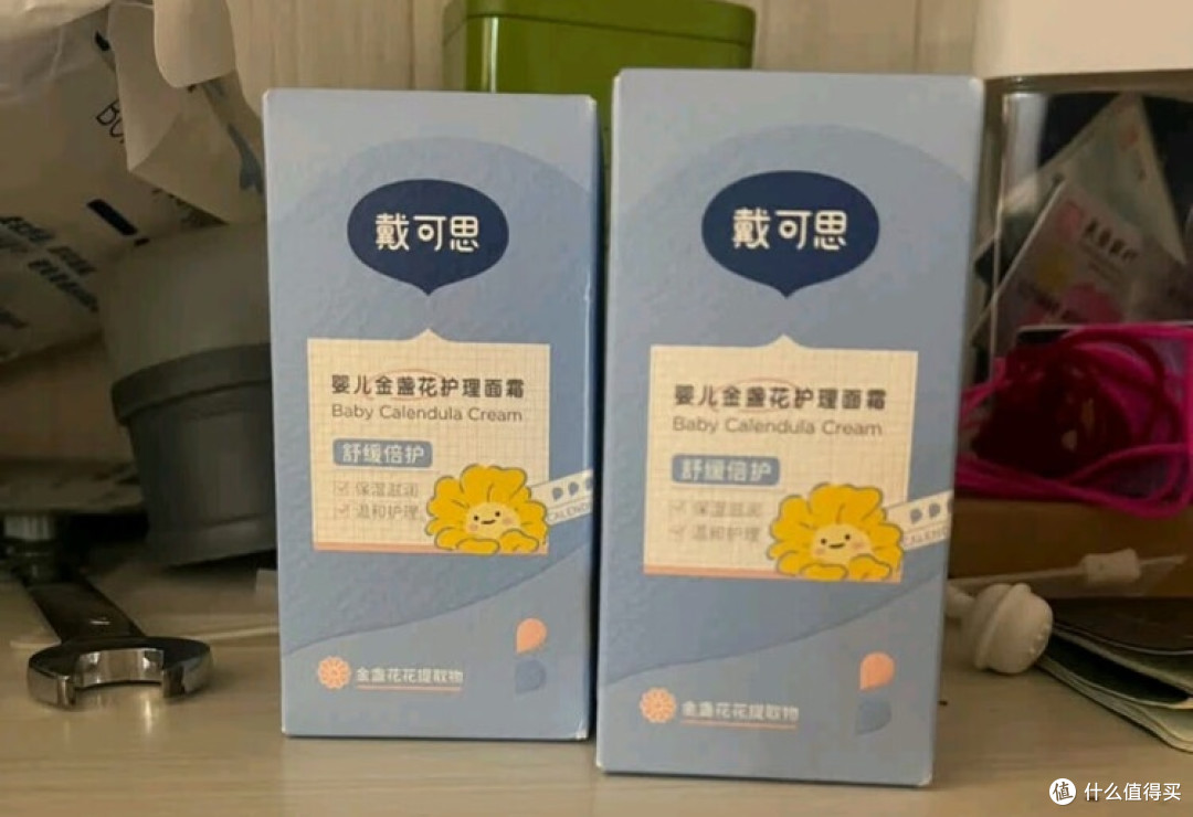 戴可思婴儿金盏花面霜:温和保湿