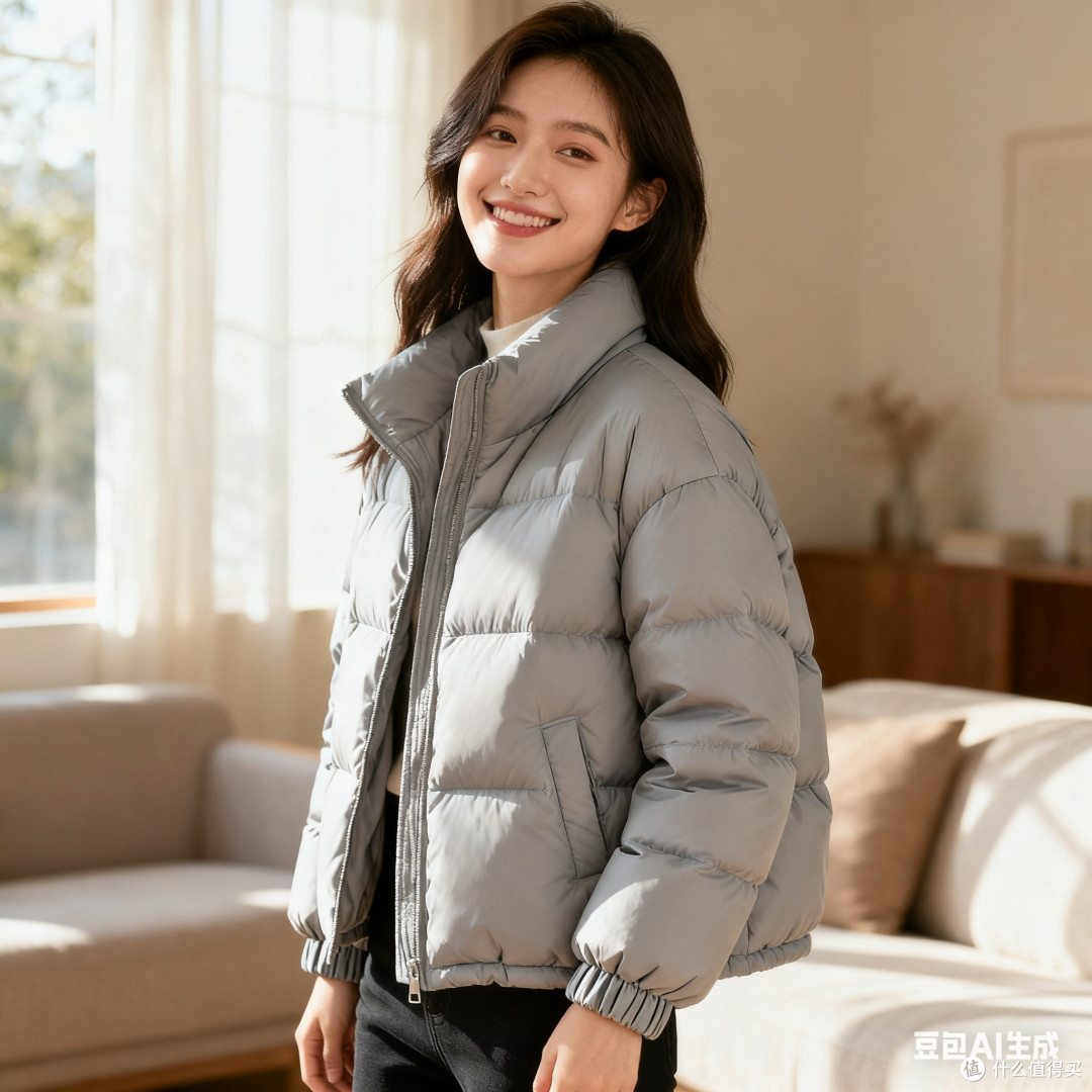 短款羽绒服购后体验佳