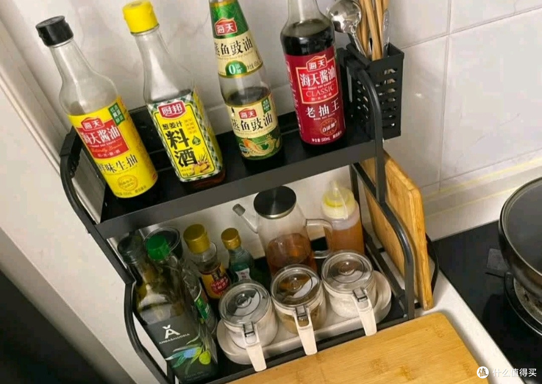 百年正和调料架:灵活收纳设计