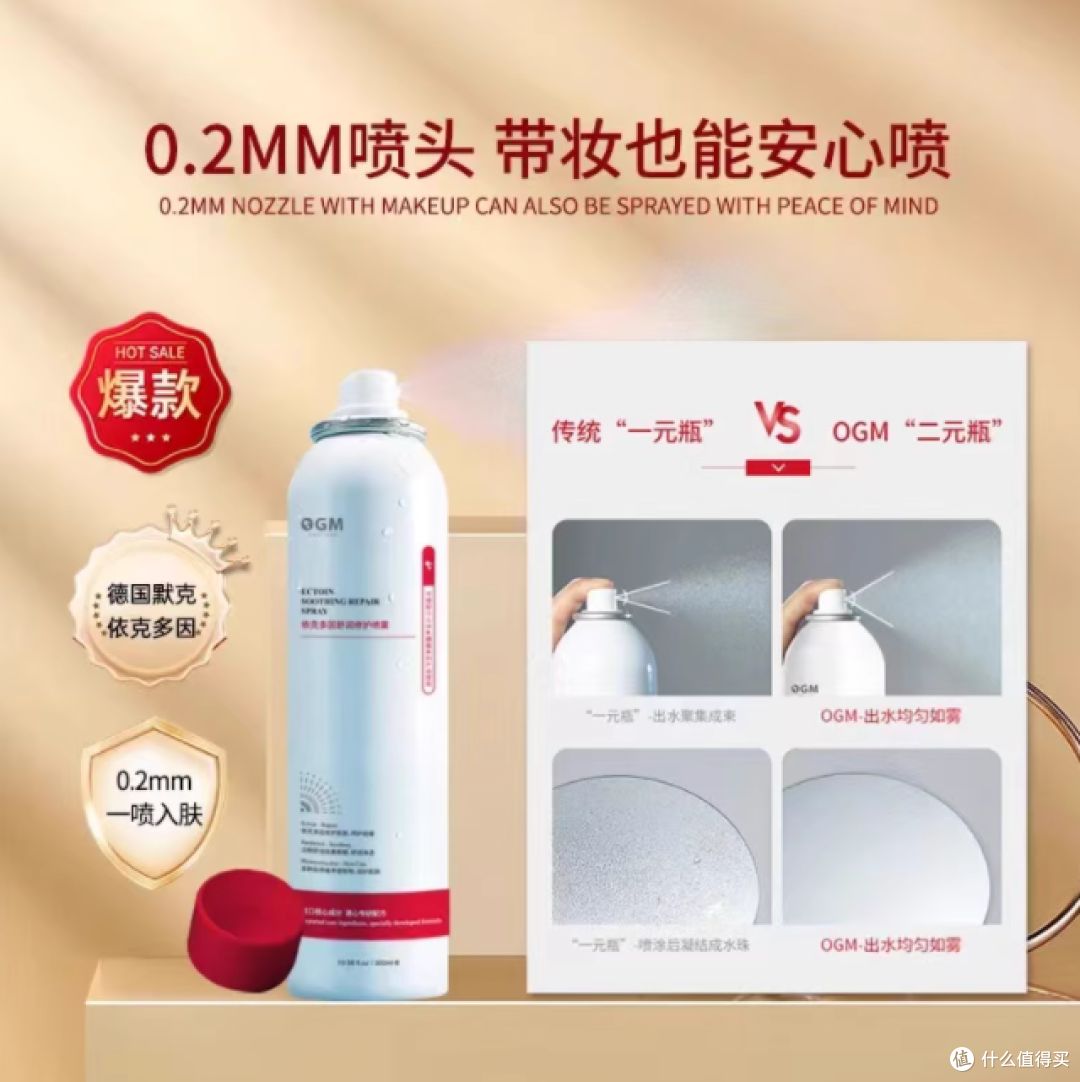 🔥空瓶 3 罐才敢说!OGUMA 小红帽喷雾把沙漠皮救回水光肌