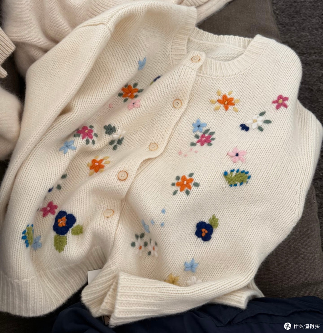 双11购后晒:复古花色毛衣