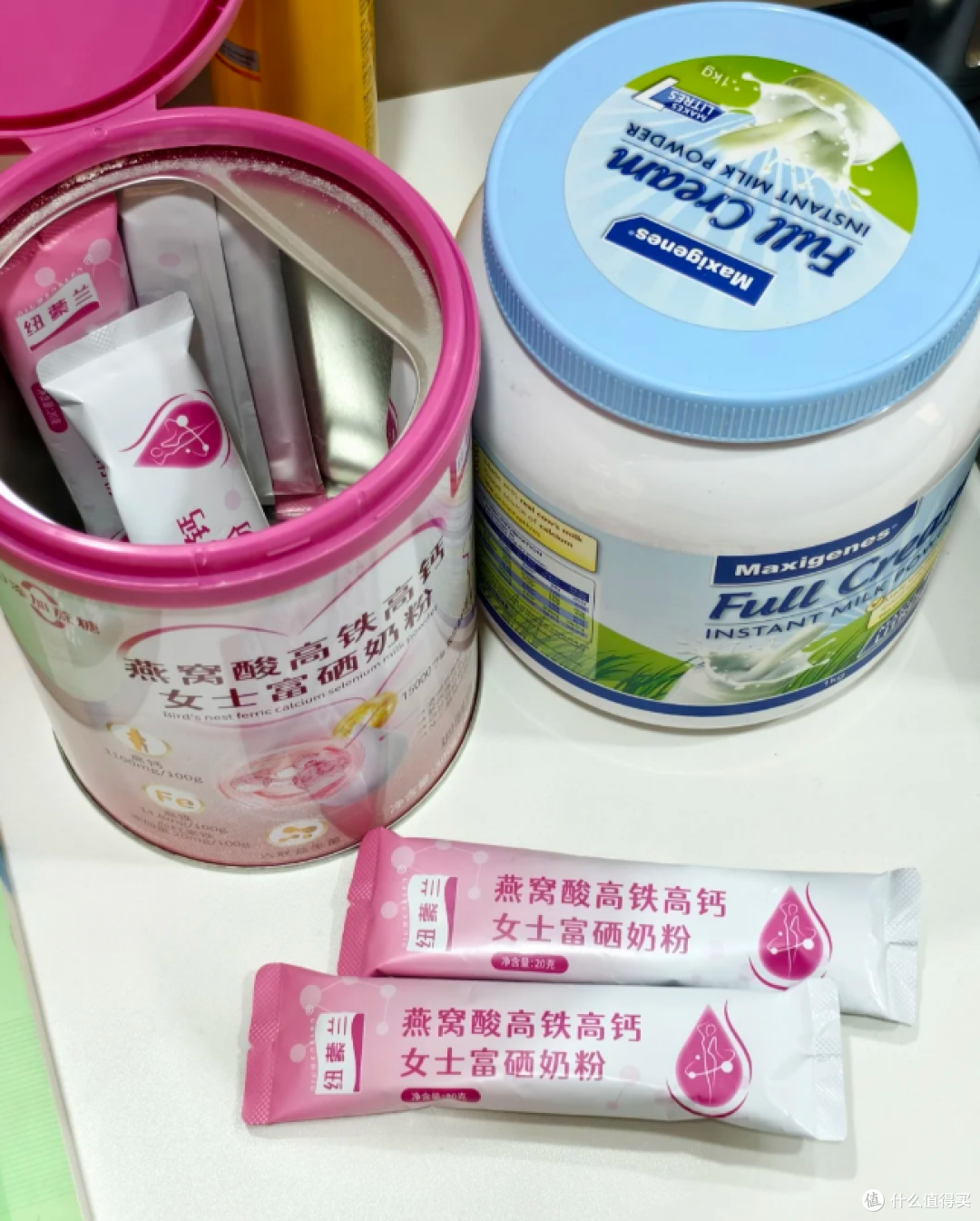 女大气色差喝一年奶粉的感受