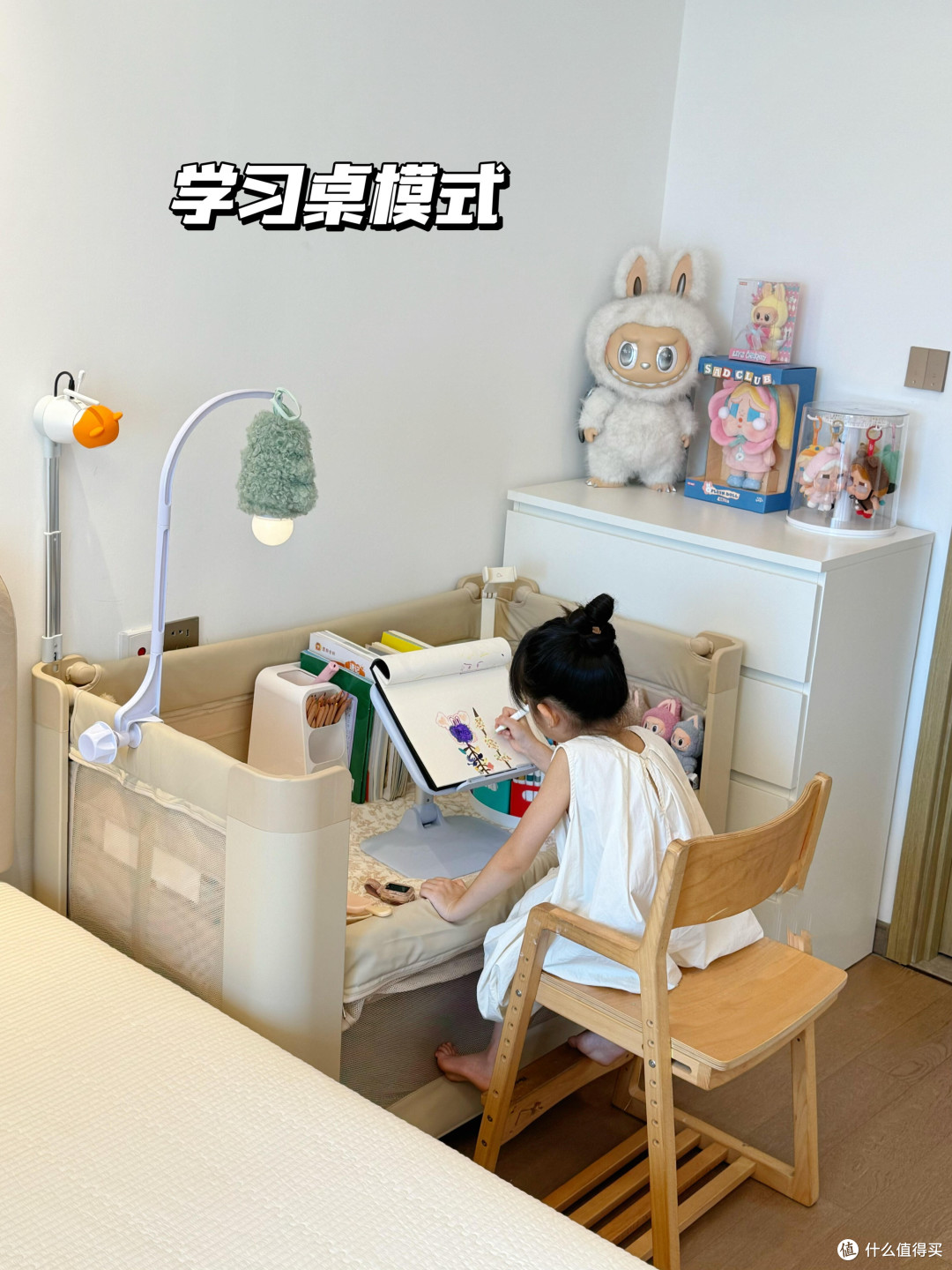 决定了！以后谁生二胎我都送这个折叠婴儿床
