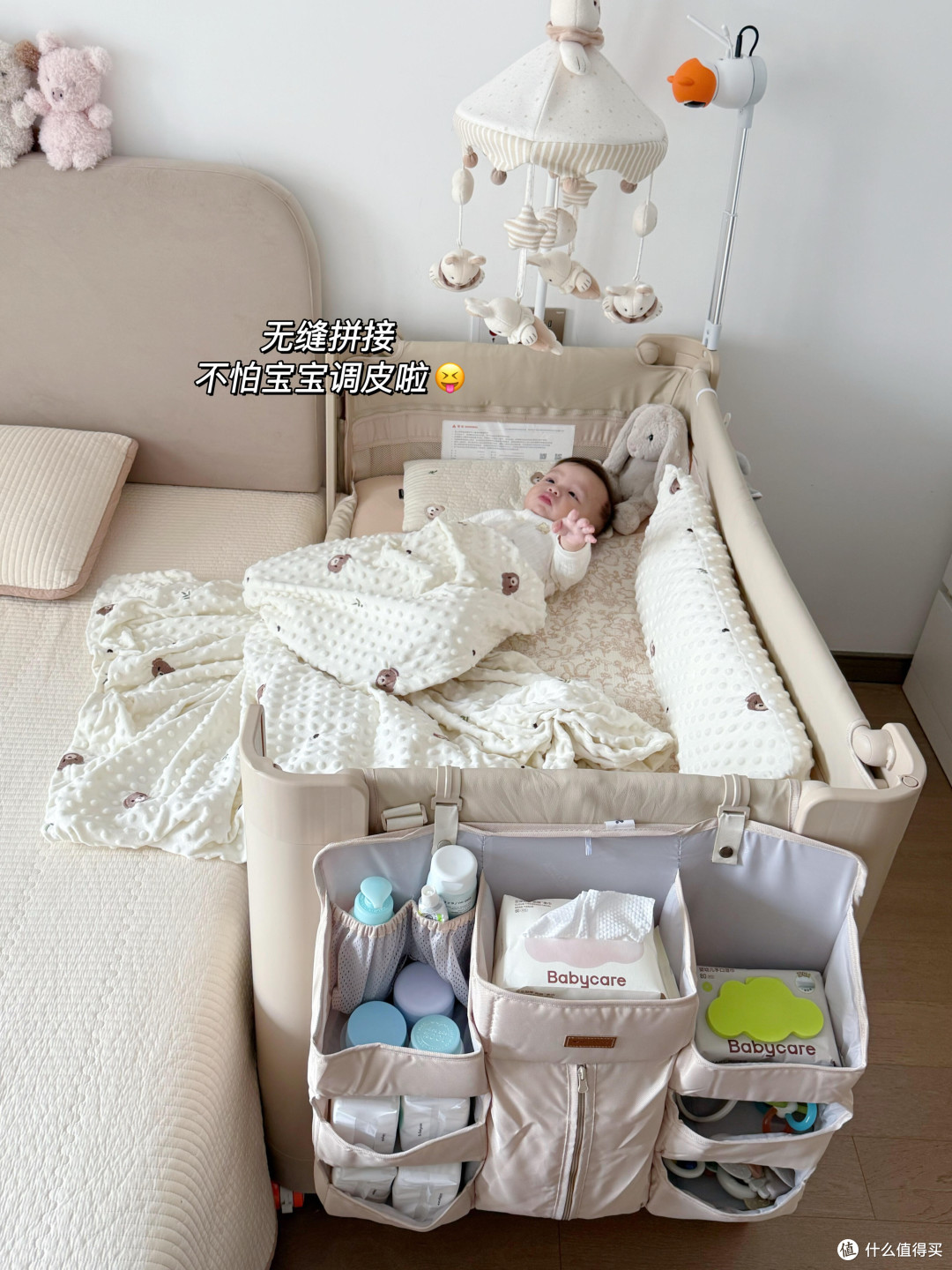决定了！以后谁生二胎我都送这个折叠婴儿床
