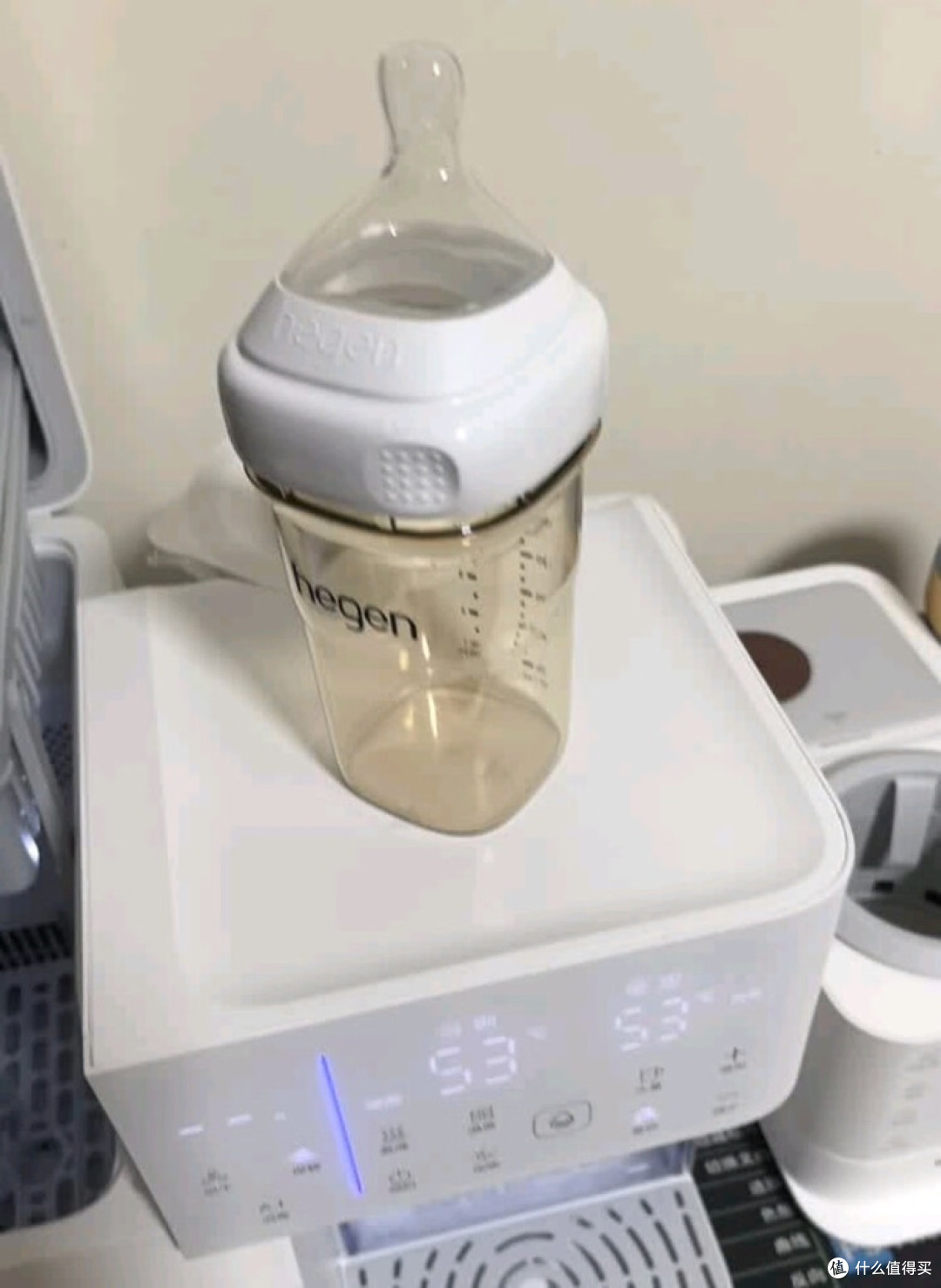 Hegen 240ml PPSU奶瓶：材质安全设计贴心