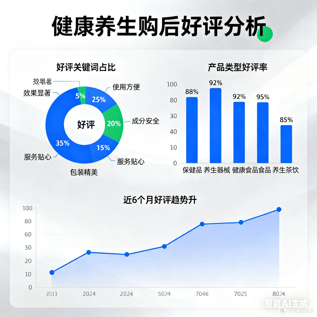健康养生购后好评分析