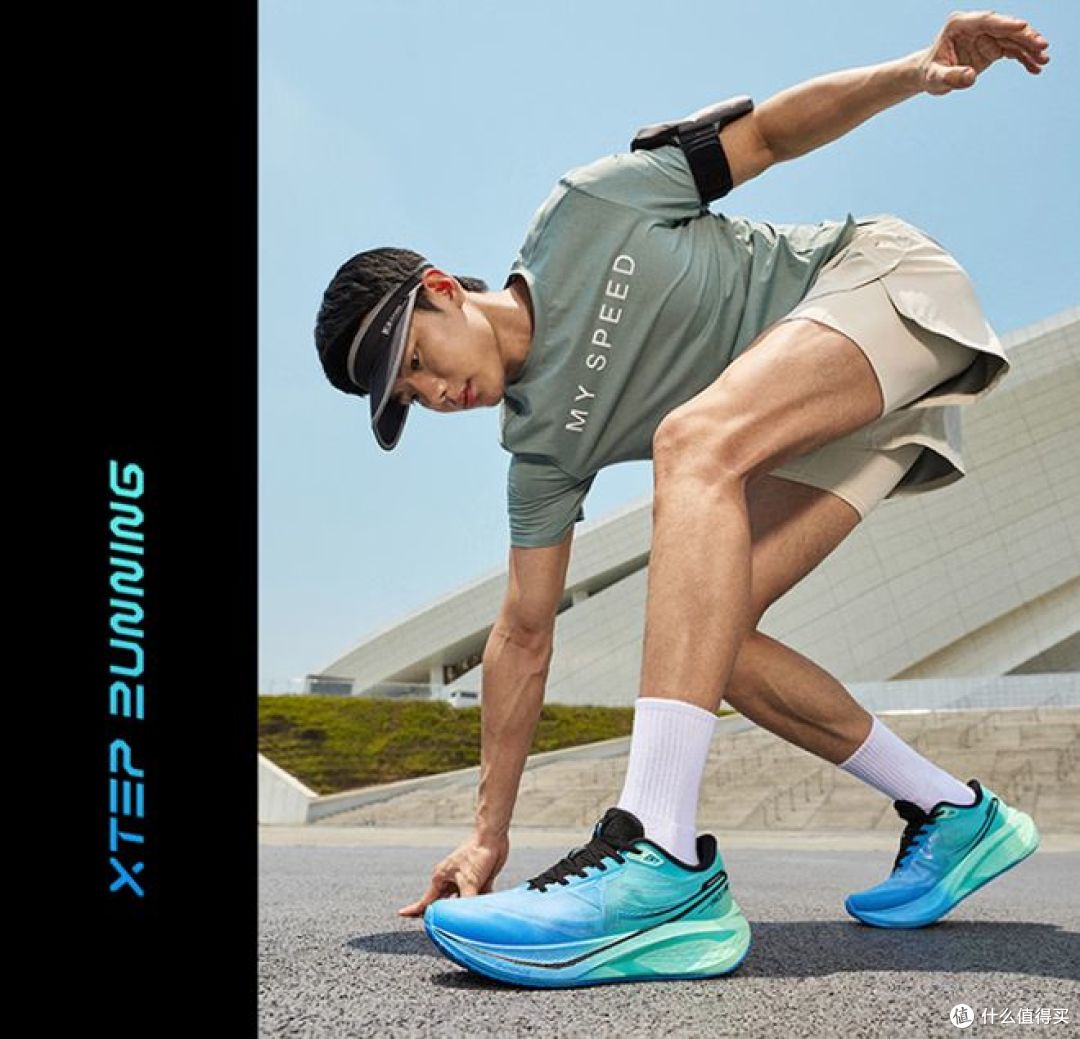 特步男跑鞋：五分速3轻便透气，透气减震，冬季跑步必备！