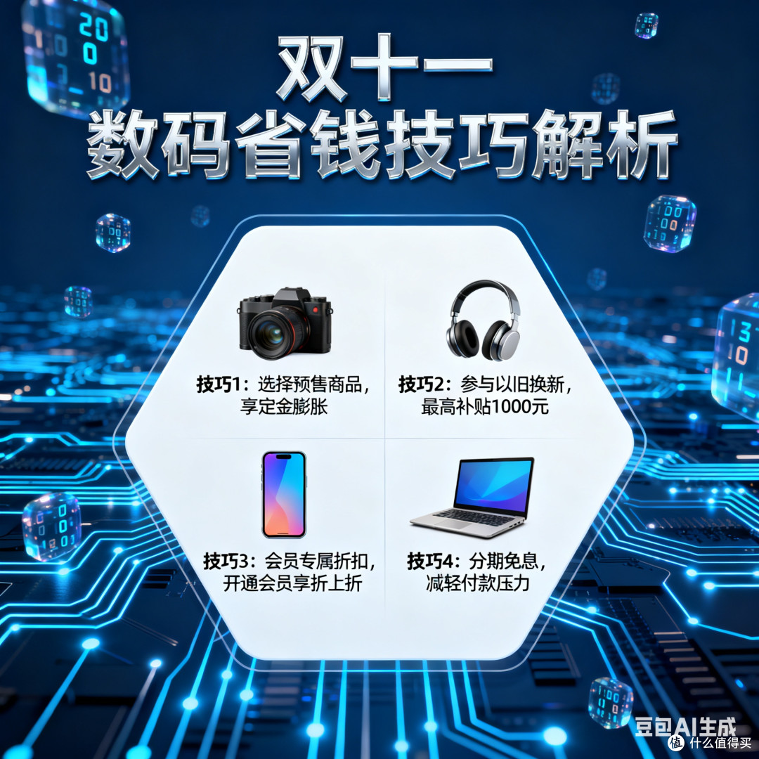 双十一数码省钱技巧解析