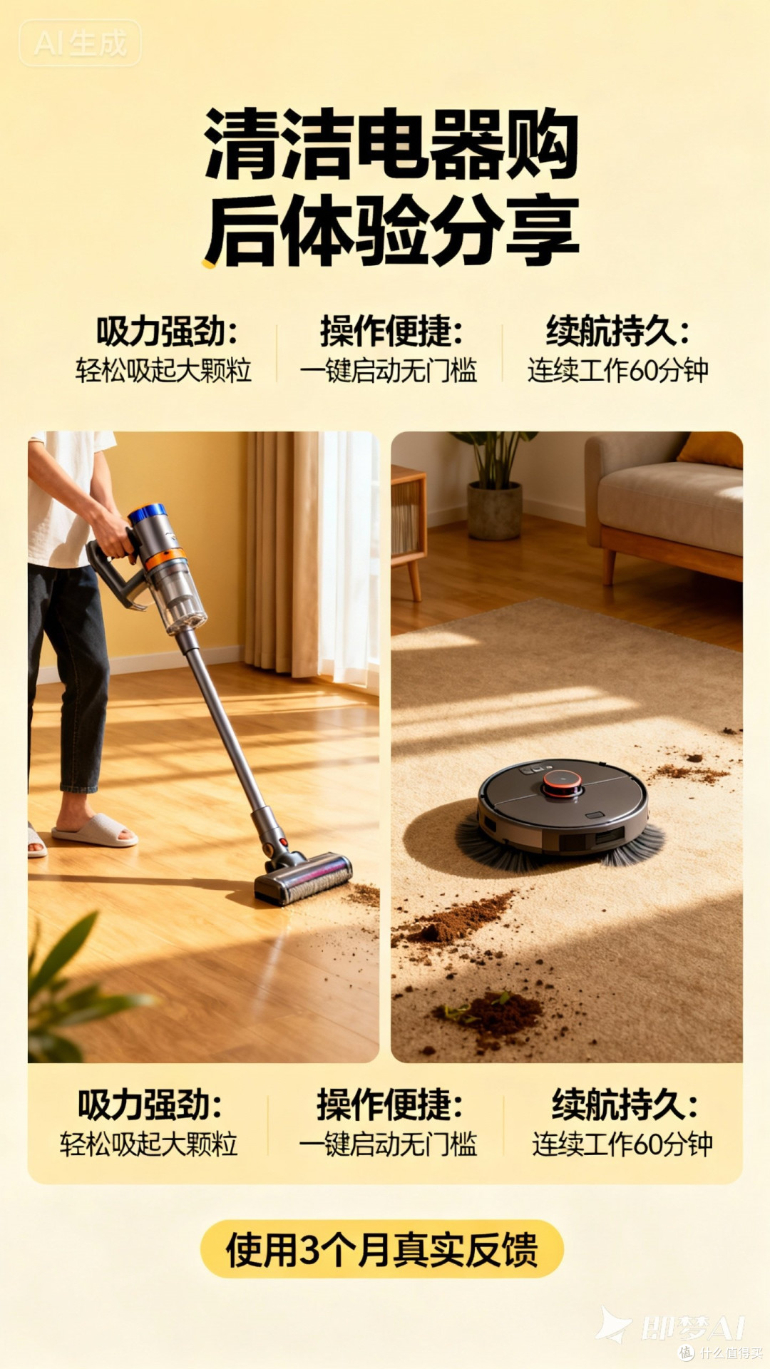 清洁电器购后体验分享