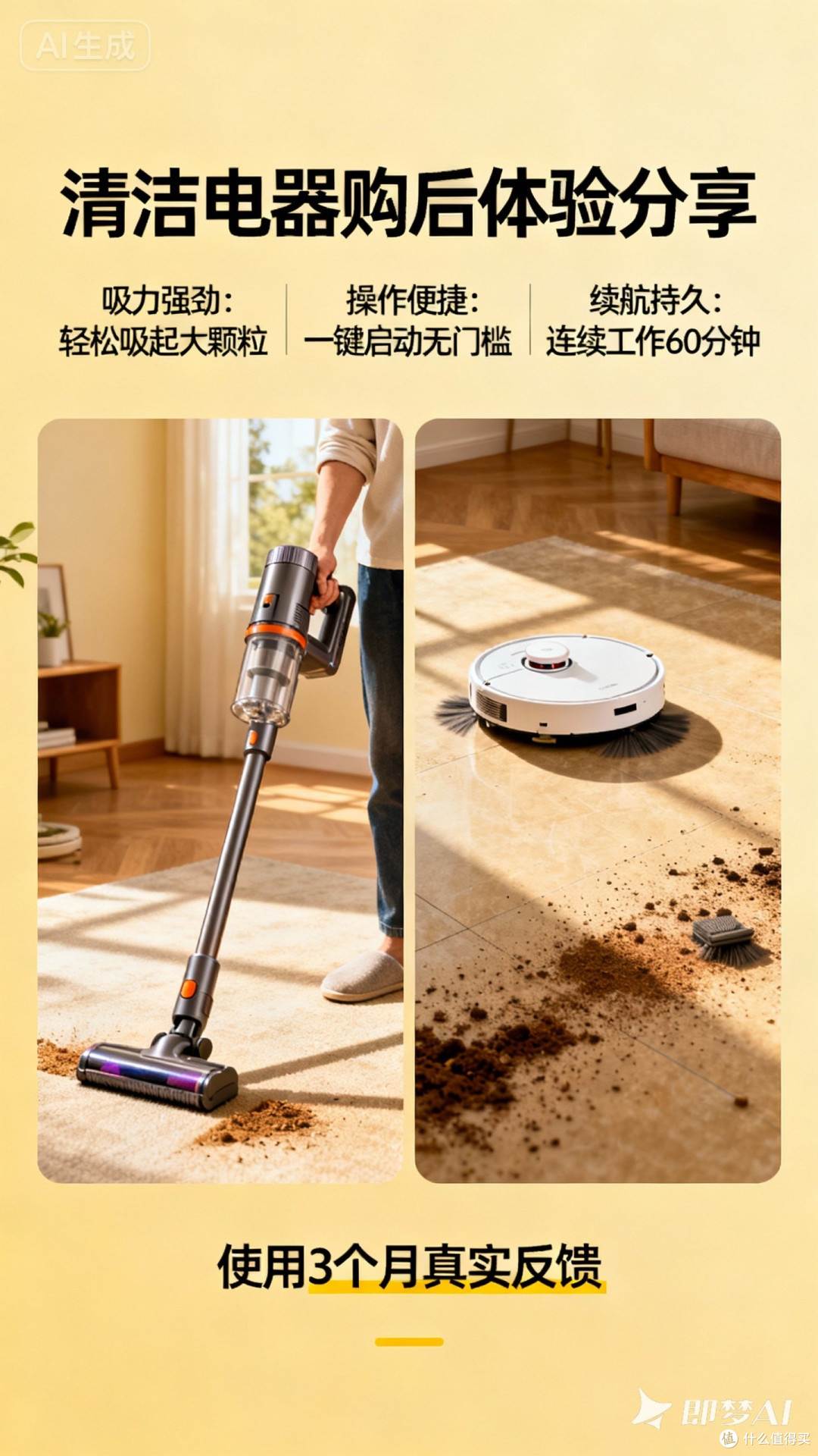 清洁电器购后体验分享