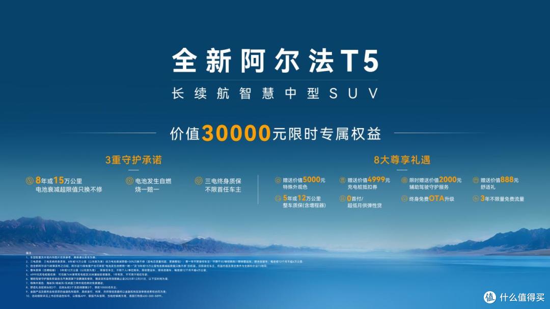 左揽元境智行 右享神擎增程,全新阿尔法T5上市10.98万起