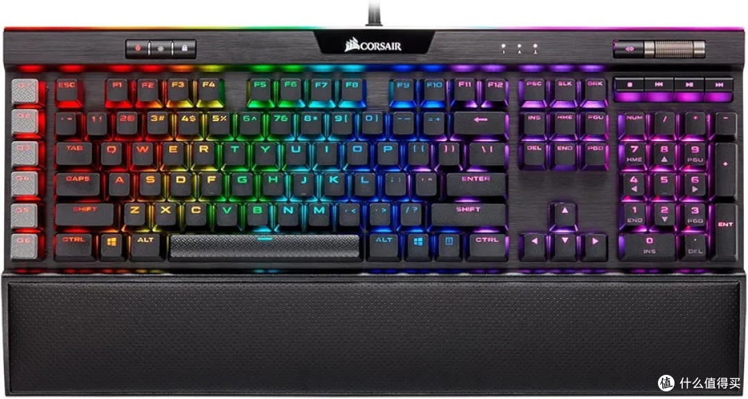 50块的海盗船K95 RGB PLATINUM XT
