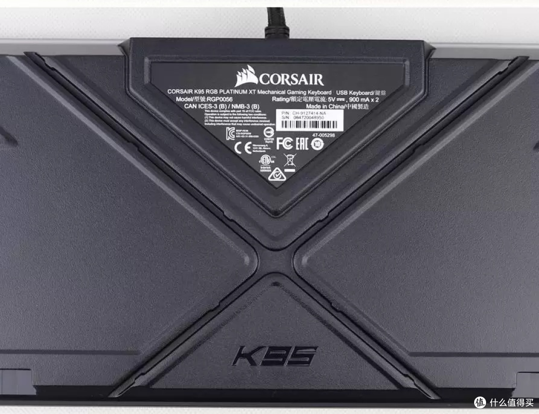 50块的海盗船K95 RGB PLATINUM XT