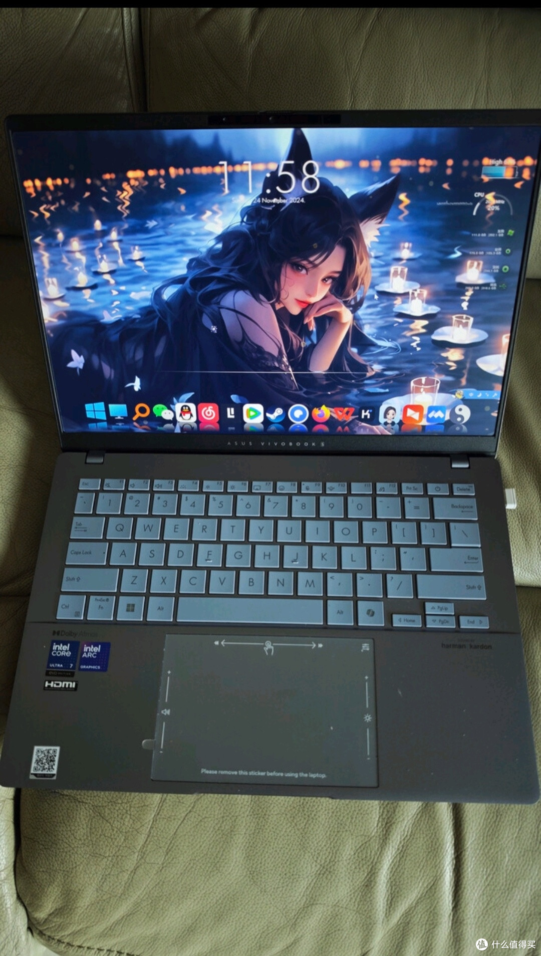 华硕无畏Pro14 酷睿版 2025 国家补贴20% 二代Ultra5 2.5K高性能
