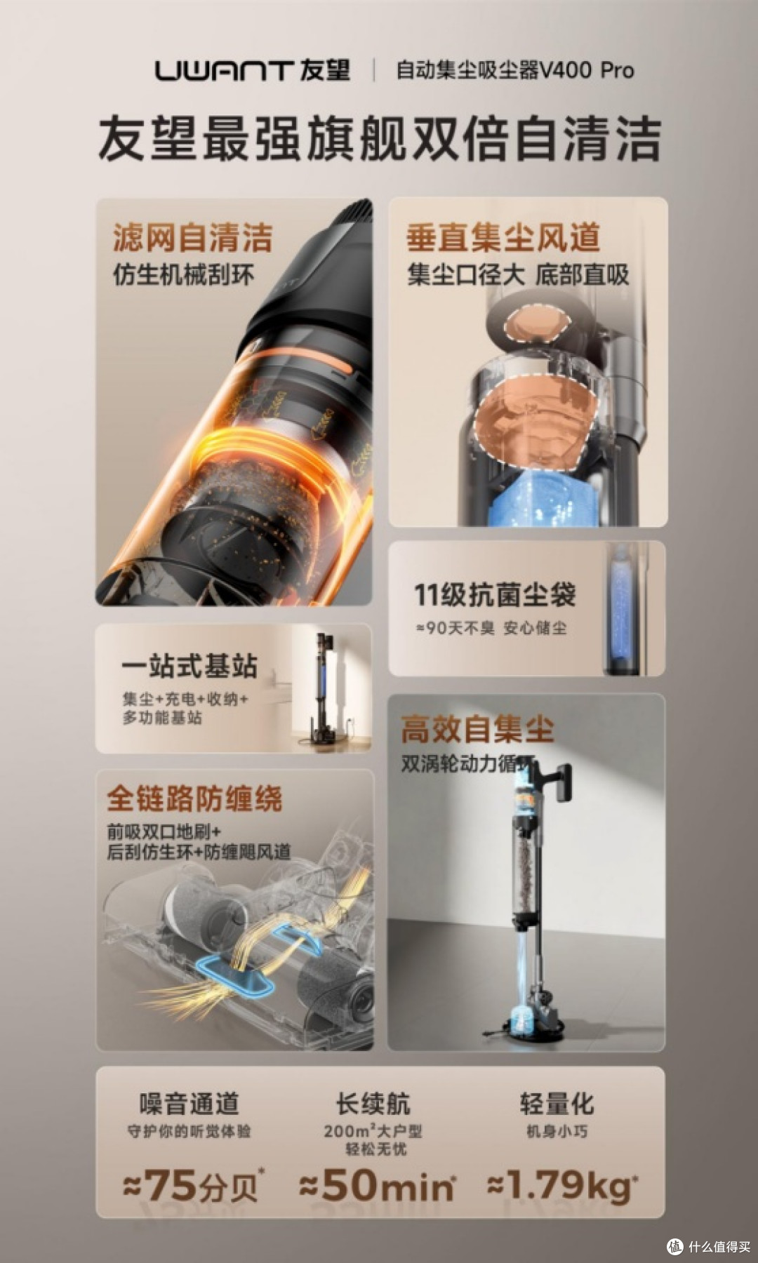 2025杀菌吸尘器排名:友望V400Pro三阶生态圈封神戴森V12仅排第四