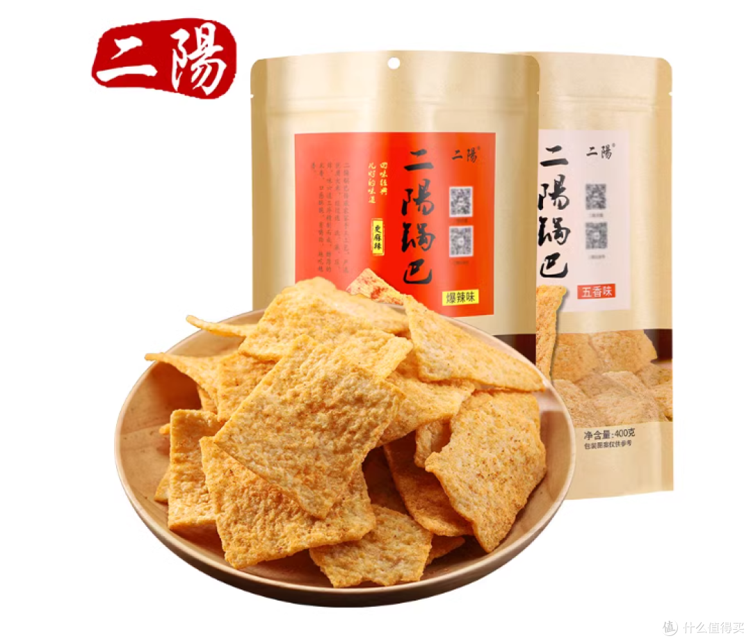 被襄阳朋友按头安利的锅巴!400g 大包啃到爽,三种口味封