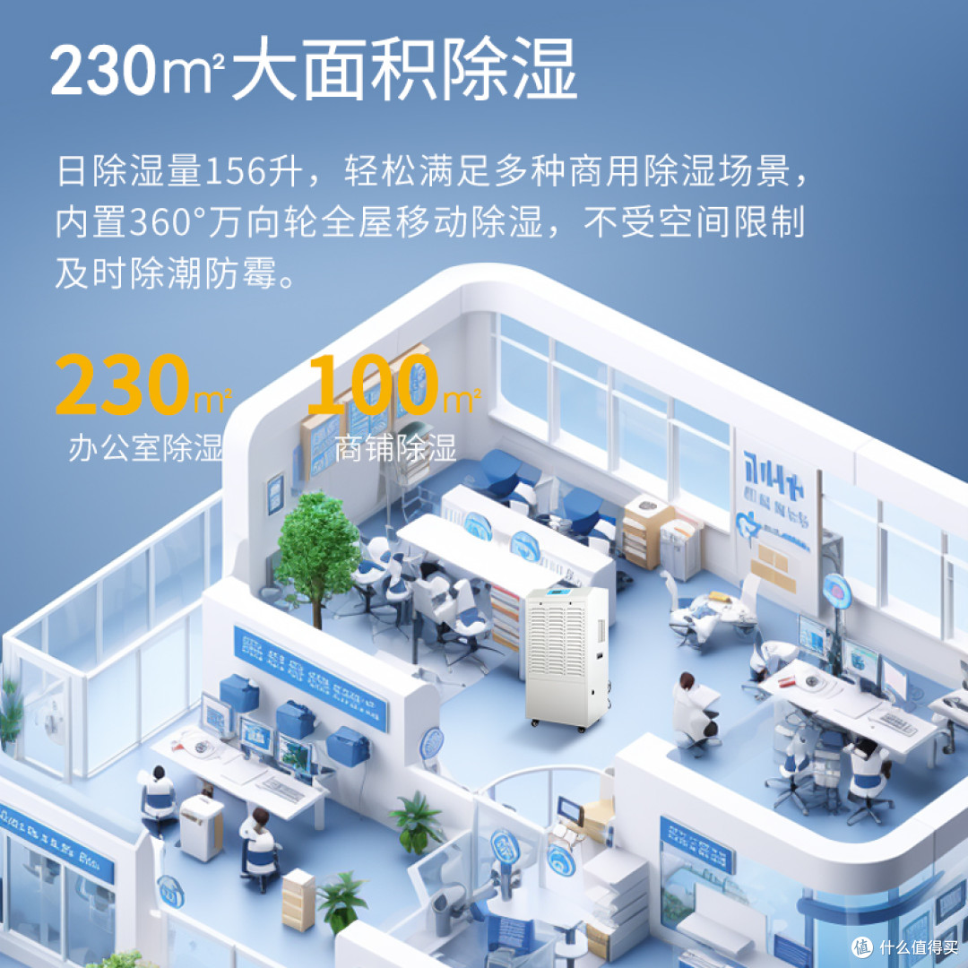 MDH-7156B除湿机 适用面积