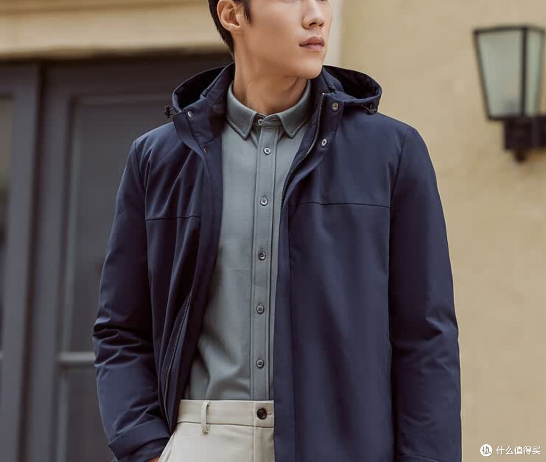 雅戈尔男士连帽羽绒服:冬天保暖又好穿