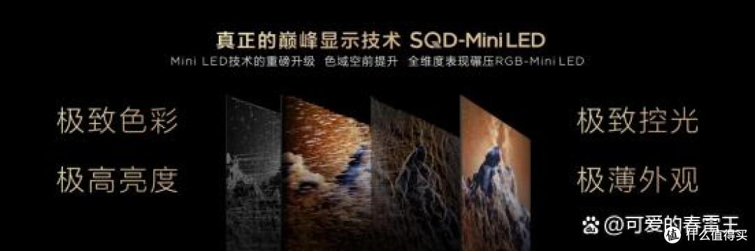 X11L 系列成为高端电视屠榜机皇 SQD-Mini LED技术是关键底气所在
