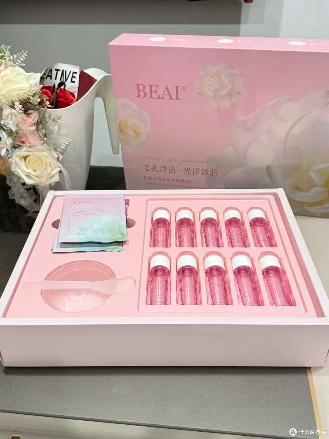 熬夜垮脸救星!BEAI 山茶花软膜把美容院搬回家✨