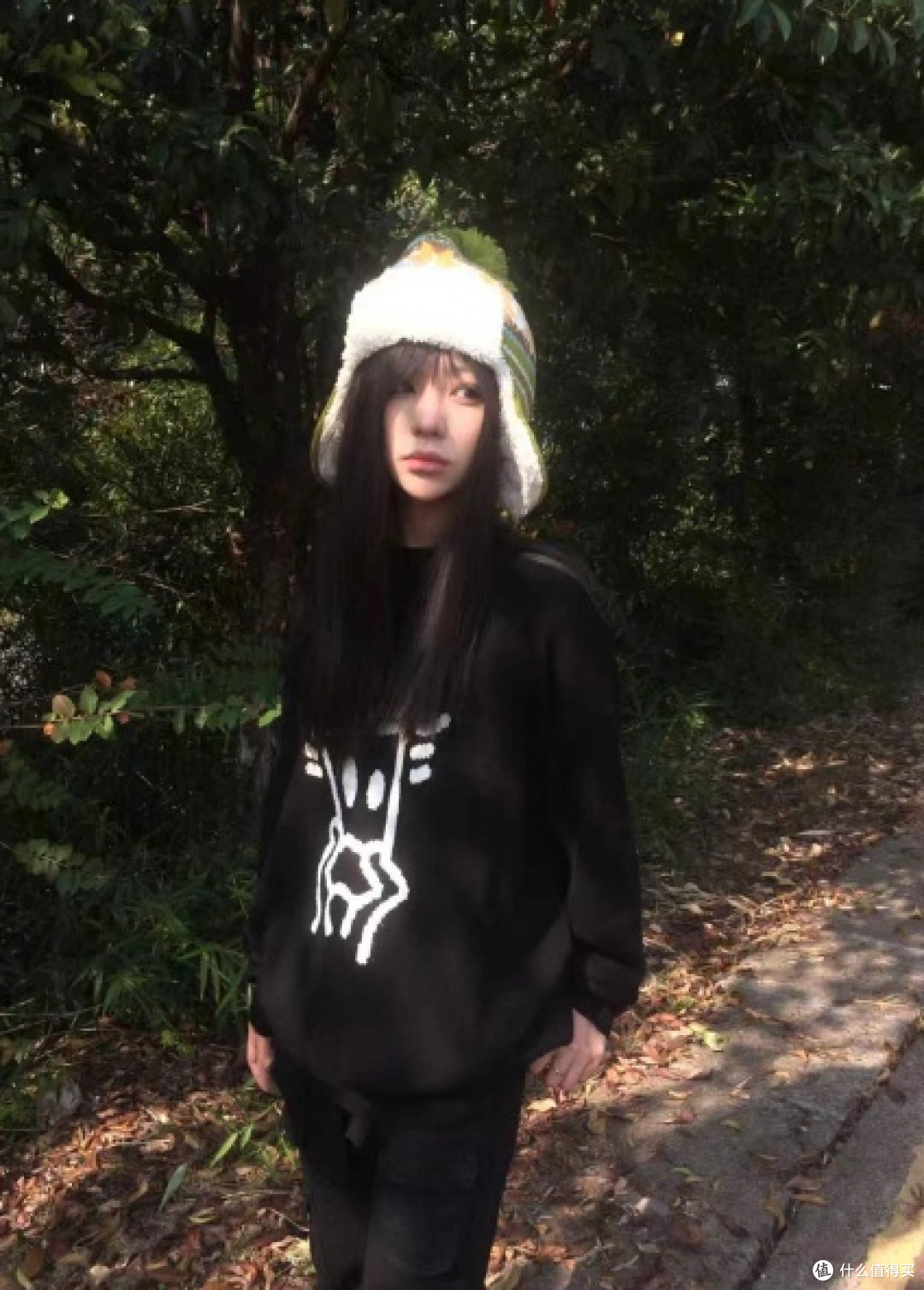 谁懂啊!和对象挖到的托头纸袋人情侣卫衣