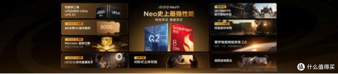2K屏双芯游戏神机 “超神标准版”iQOO Neo11 2599元起售