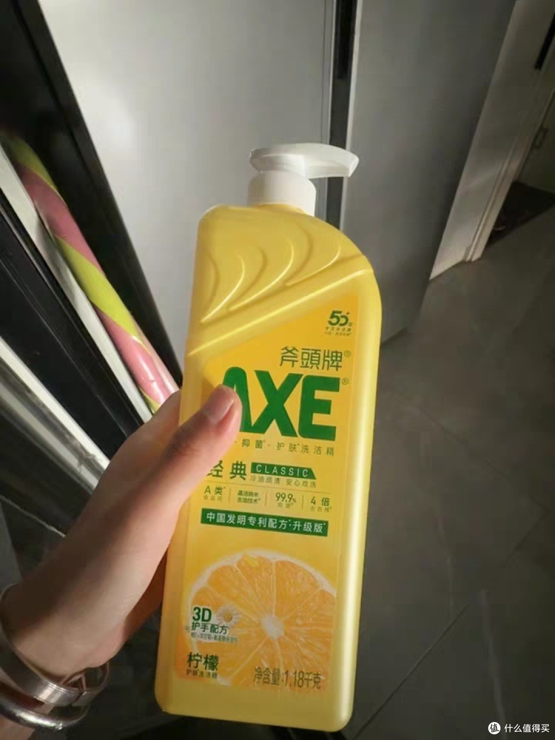 厨房必备:斧头牌维E柠檬洗洁精