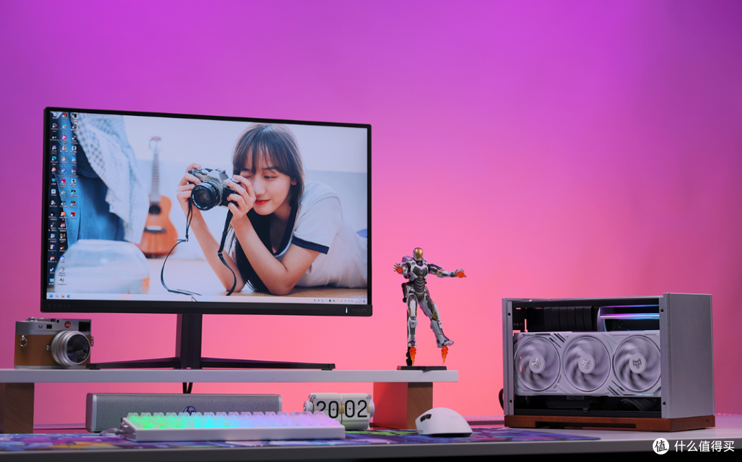 打死不装?装的就是ITX小钢炮:230F+铭瑄H810ITX+5070+乔思伯T9