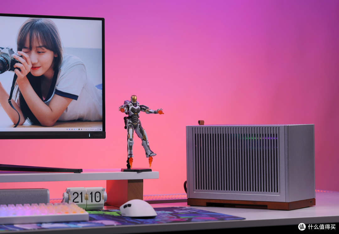 打死不装?装的就是ITX小钢炮:230F+铭瑄H810ITX+5070+乔思伯T9