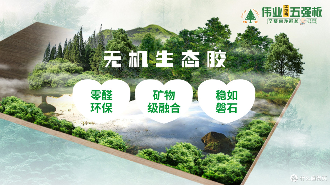 无机生态胶颠覆认知！伟业五强板：5重功能，让新家惊喜落地