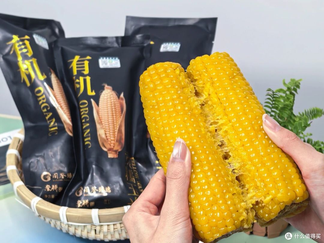 一口沦陷的有机甜糯!这份黄金玉米藏着自然本味