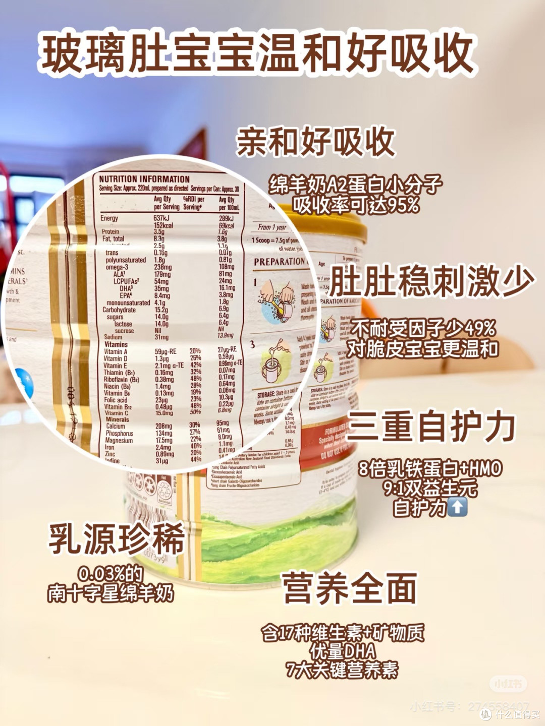 种草这个牌子的羊奶粉|营养丰富好吸收~喝奶不长肉的都来试试
