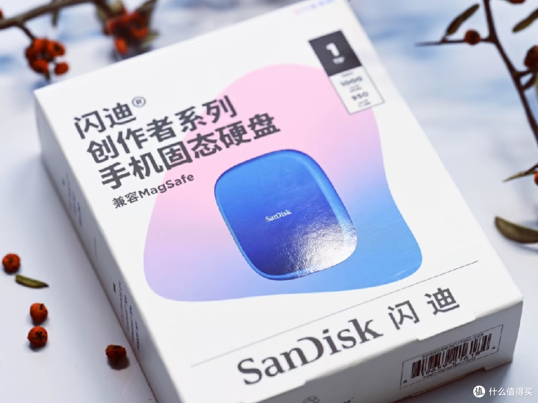 闪迪磁吸固态硬盘,移动创作新利器!