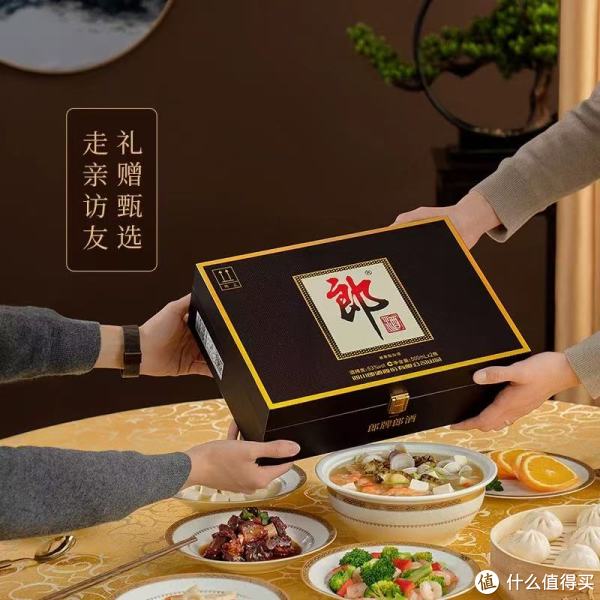 53度郎牌郎酒（双瓶礼盒 装） 郎酒红花郎10 酱香型白酒53度500ml*2瓶