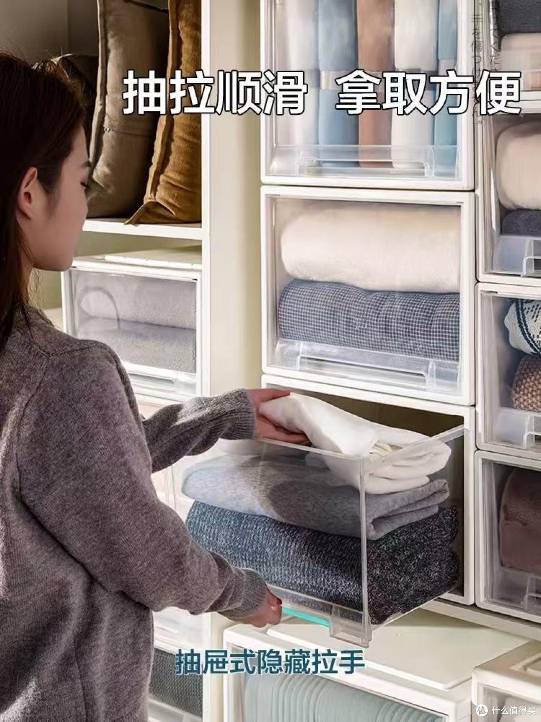 谁懂啊!简特这个收纳箱直接拯救我的乱衣柜❗️