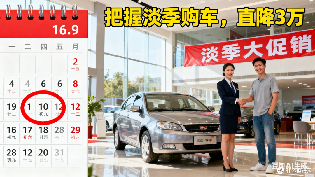 2025买车省钱全攻略：淡季入手+政策叠加，轻松省下5万元