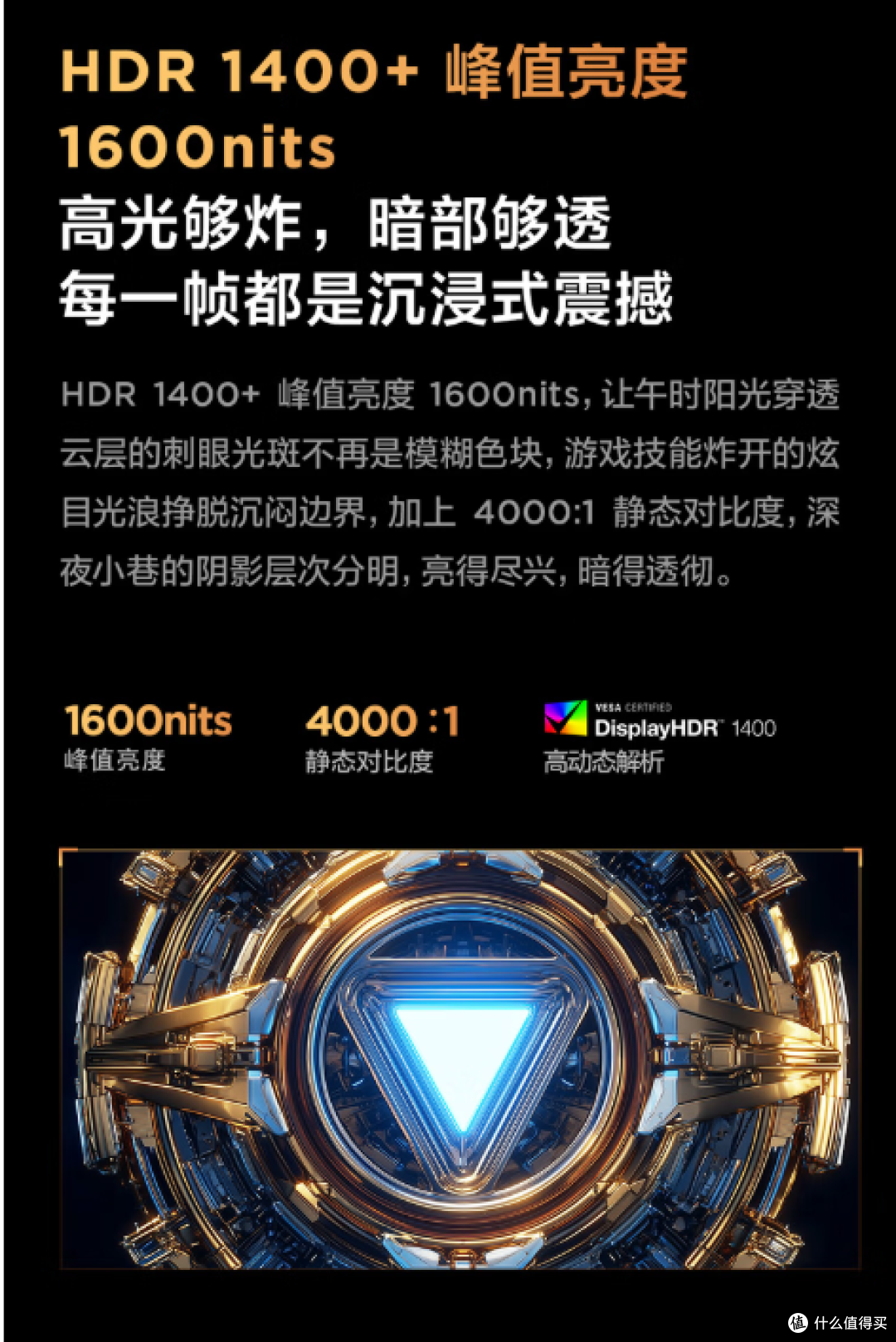 这款显示器亮到能闪瞎眼?1600尼特+1152分区背光,直接封神!